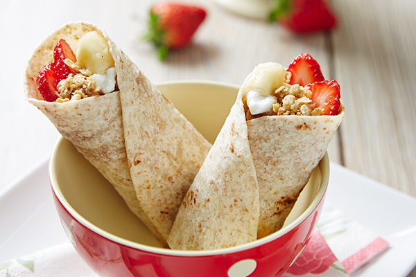 Muesli Yoghurt Wrap