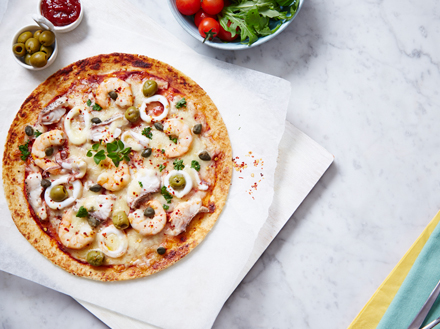 Seafood Pizza