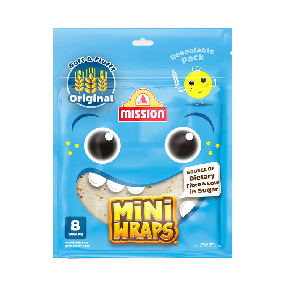 Mission Original Mini Wraps 5.75” 8ct
