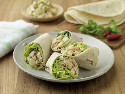 Cilantro Potato Salad Wrap
